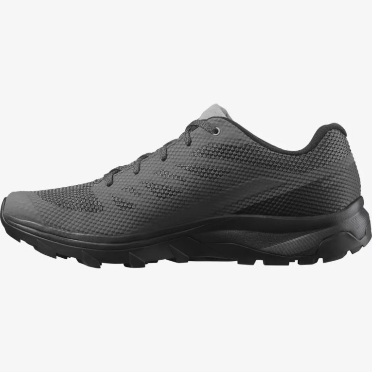 Tenis Senderismo Salomon Outline Hombre Negros | MX GFPK821